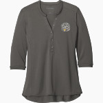 Grant County Braves The Official Online Store <span class="pdp-name-mascot">Grant County Braves</span> Port Authority Women's UV Choice Pique Henley Front Thumbnail