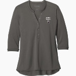 Paideia High Bears <span class="pdp-name-mascot">Paideia High School Bears</span> Port Authority Women's UV Choice Pique Henley Front Thumbnail