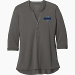 Fair Haven Diamonds Port Authority Women's UV Choice Pique Henley Front Thumbnail