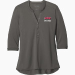 Milwaukee School of Engineering <span class="pdp-name-mascot">MSOE Raiders</span> Port Authority Women's UV Choice Pique Henley Front Thumbnail