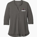 Minnesota State University Mankato <span class="pdp-name-mascot">Minnesota State Mavericks</span> Port Authority Women's UV Choice Pique Henley Front Thumbnail