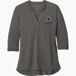 Skyline Gila River Mustangs <span class="pdp-name-mascot">Skyline Mustangs</span> Port Authority Women's UV Choice Pique Henley Front Thumbnail