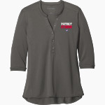 Southern Alamance Patriots <span class="pdp-name-mascot">Southern Alamance Patriots</span> Port Authority Women's UV Choice Pique Henley Front Thumbnail