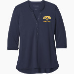 Coker Cobras <span class="pdp-name-mascot">Coker Cobras</span> Port Authority Women's UV Choice Pique Henley Front Thumbnail