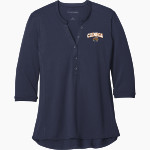 Cienega Bobcats <span class="pdp-name-mascot">Cienega Bobcats</span> Port Authority Women's UV Choice Pique Henley Front Thumbnail