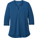 Hocking Hawks <span class="pdp-name-mascot">Hocking College Hawks</span> Port Authority Women's UV Choice Pique Henley Front Thumbnail