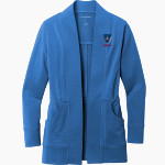 CHARLESTOWN HIGH SCHOOL TOWNIES Port Authority Women's Microterry Cardigan Front Thumbnail