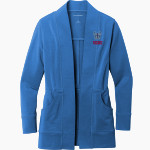 Wisconsin Lutheran Vikings <span class="pdp-name-mascot">Wisconsin Lutheran Vikings</span> Port Authority Women's Microterry Cardigan Front Thumbnail