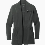 Lewis & Clark College The Official Online Store Port Authority Women's Microterry Cardigan Front Thumbnail