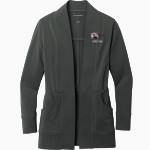 Lock Haven Bald Eagles <span class="pdp-name-mascot">Lock Haven University Bald Eagles</span> Port Authority Women's Microterry Cardigan Front Thumbnail