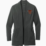 Tech High School Tigers <span class="pdp-name-mascot">Tech High School</span> Port Authority Women's Microterry Cardigan Front Thumbnail