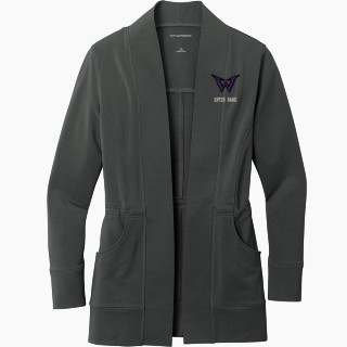 Port Authority Women's Microterry Cardigan
