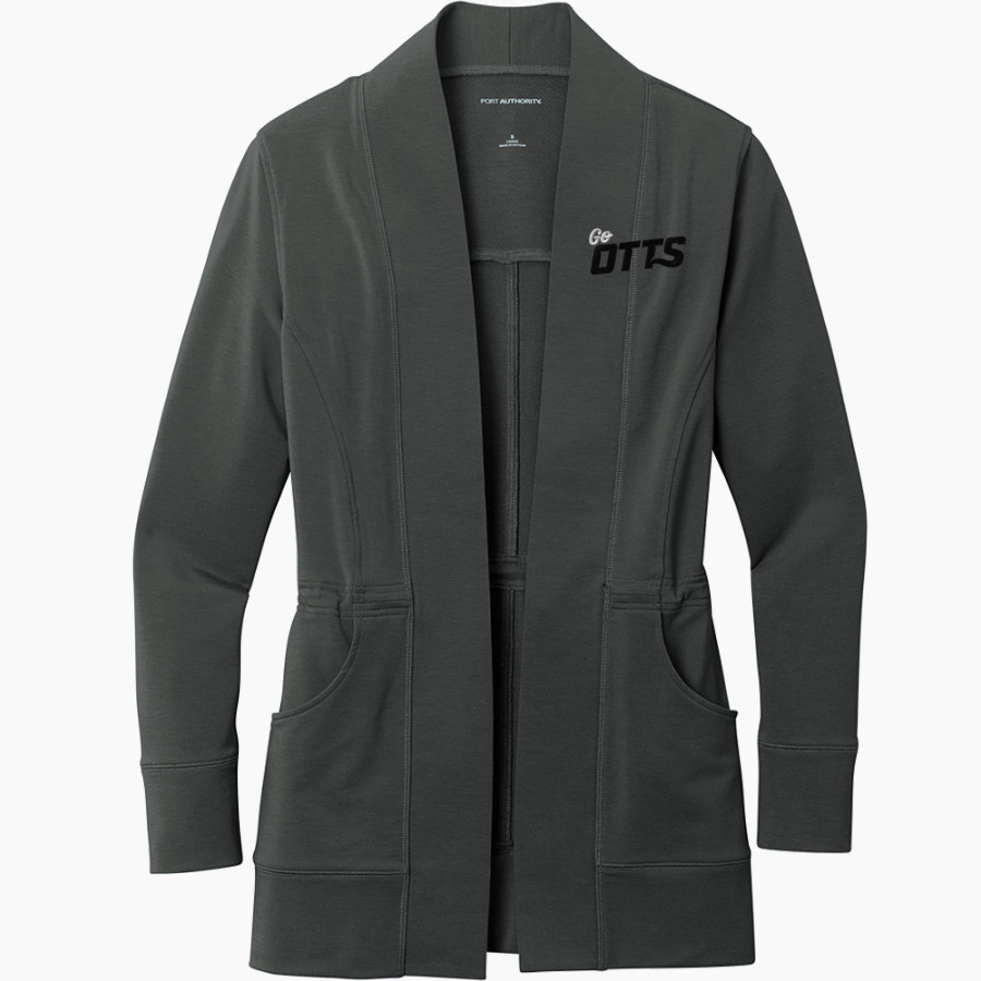 Lewis & Clark College The Official Online Store Port Authority Women's Microterry Cardigan