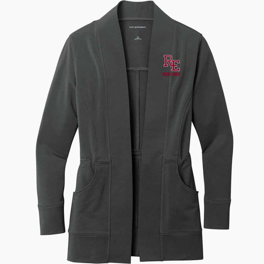 River Edge Little League <span class="pdp-name-mascot">River Edge Little League</span> Port Authority Women's Microterry Cardigan