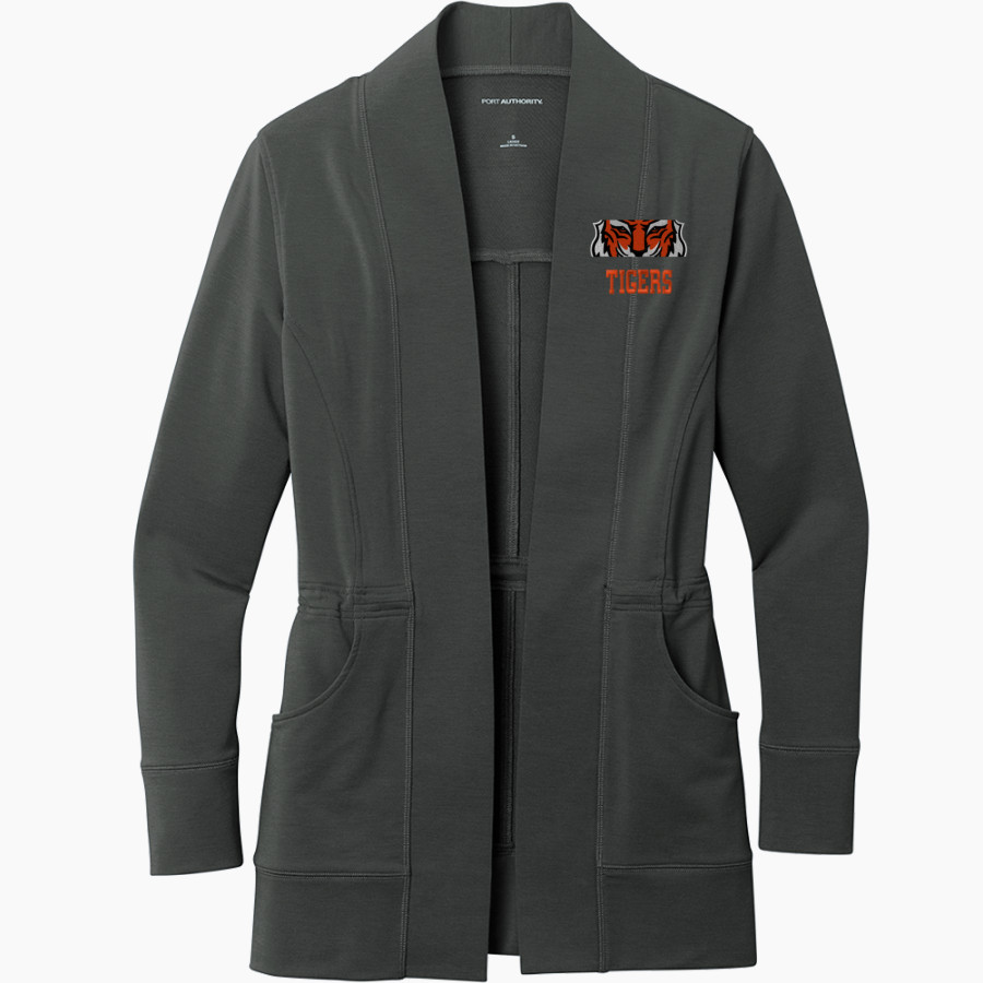 Tech High School Tigers <span class="pdp-name-mascot">Tech High School</span> Port Authority Women's Microterry Cardigan