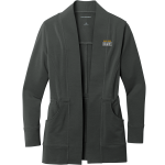 Hocking Hawks <span class="pdp-name-mascot">Hocking College Hawks</span> Port Authority Women's Microterry Cardigan Front Thumbnail