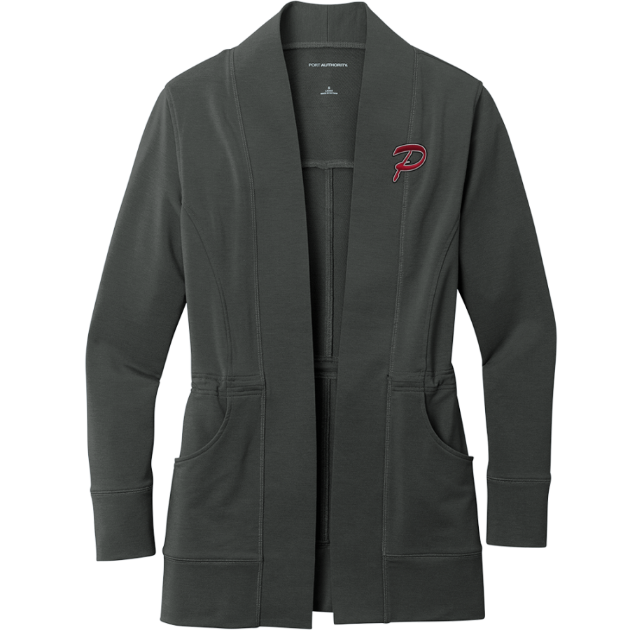 Pulaski Red Raiders <span class="pdp-name-mascot">Pulaski Red Reaiders</span> Port Authority Women's Microterry Cardigan