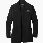 St. Andrew's Lions Port Authority Women's Microterry Cardigan Front Thumbnail