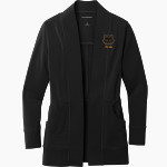 Caravel Bobcats official sideline store <span class="pdp-name-mascot">Caravel Middle School Bobcats</span> Port Authority Women's Microterry Cardigan Front Thumbnail