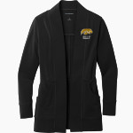 Kelly Hawks <span class="pdp-name-mascot">Kelly Hawks</span> Port Authority Women's Microterry Cardigan Front Thumbnail