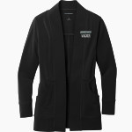 Wagner Seahawks official sideline store <span class="pdp-name-mascot">Wagner Seahawks</span> Port Authority Women's Microterry Cardigan Front Thumbnail