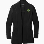 AZ Compass DRAGONS <span class="pdp-name-mascot">Compass Prep DRAGONS</span> Port Authority Women's Microterry Cardigan Front Thumbnail