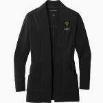 S.W.A.T. Educational Academy Port Authority Women's Microterry Cardigan Front Thumbnail