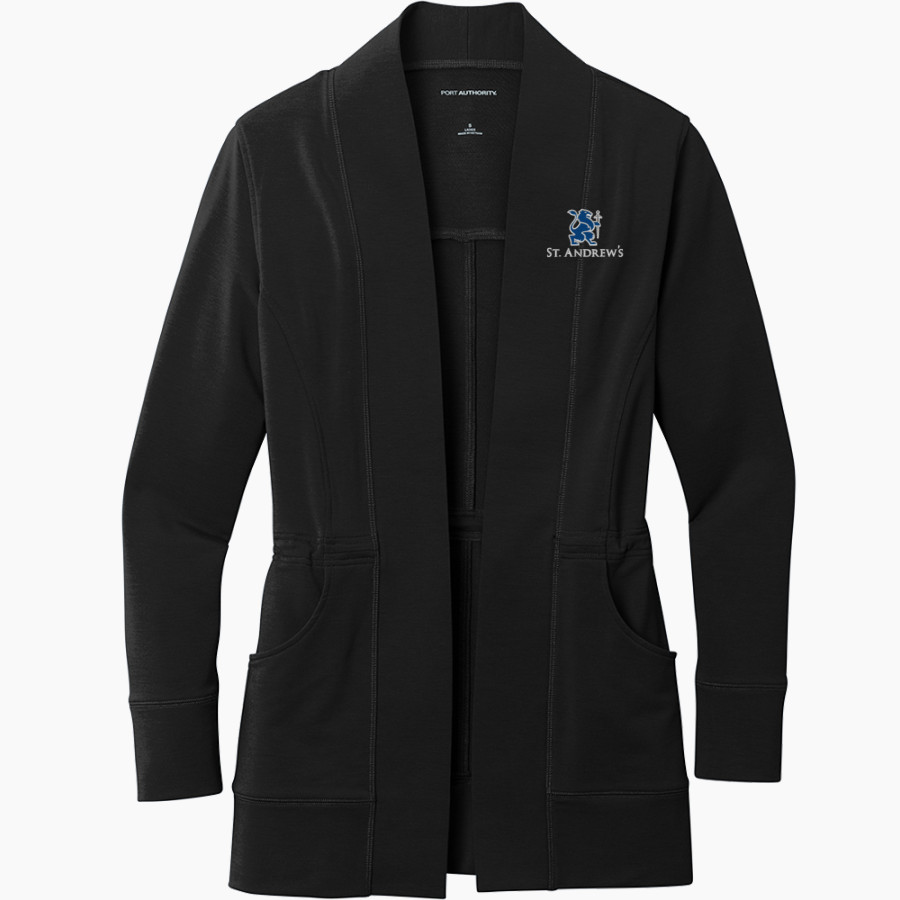St. Andrew's Lions Port Authority Women's Microterry Cardigan