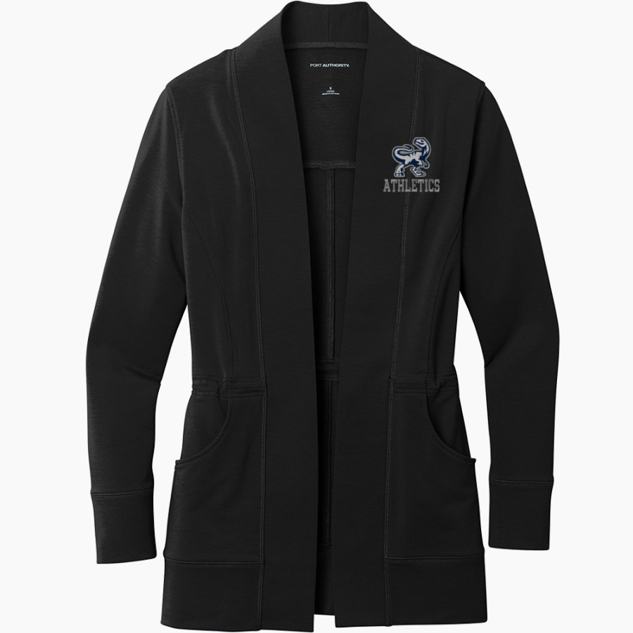 Liberal Arts and Science Academy Raptors Port Authority Women's Microterry Cardigan