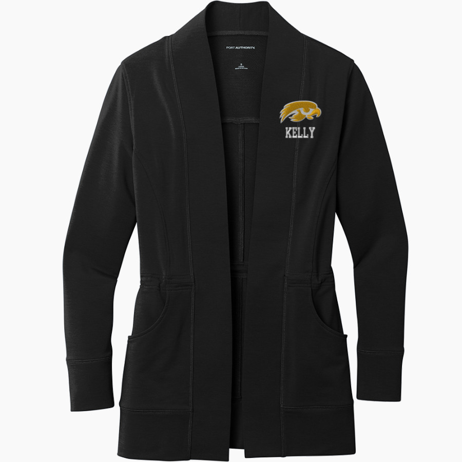 Kelly Hawks <span class="pdp-name-mascot">Kelly Hawks</span> Port Authority Women's Microterry Cardigan