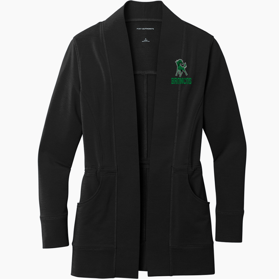 Blackfoot Broncos Port Authority Women's Microterry Cardigan
