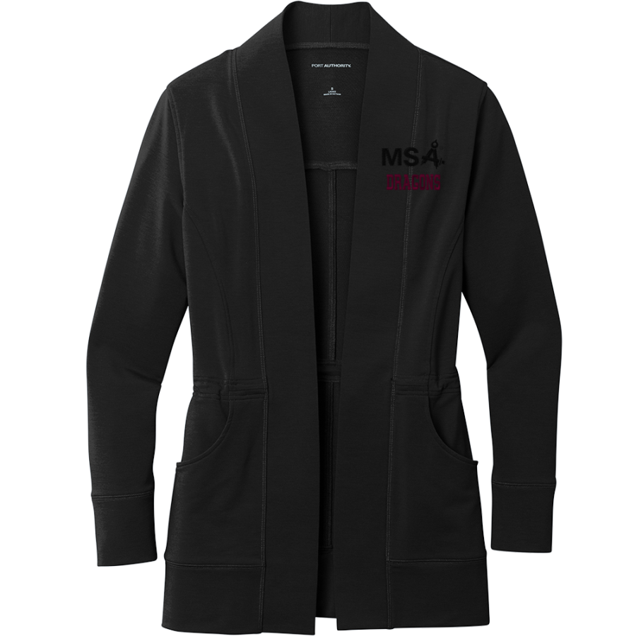 Math & Science Academy Dragons <span class="pdp-name-mascot">Math & Science Academy Dragons</span> Port Authority Women's Microterry Cardigan