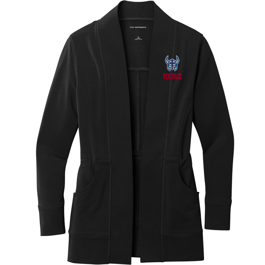Wisconsin Lutheran Vikings <span class="pdp-name-mascot">Wisconsin Lutheran Vikings</span> Port Authority Women's Microterry Cardigan