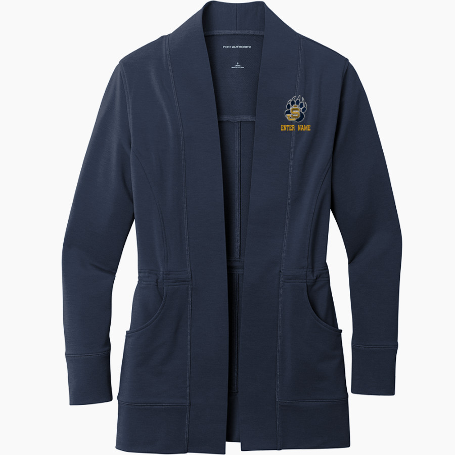 SAINT JOSEPH HIGH SCHOOL BRUINS <span class="pdp-name-mascot">SAINT JOSEPH BRUINS</span> Port Authority Women's Microterry Cardigan