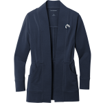 Grand Traverse Academy Mustangs <span class="pdp-name-mascot">Grand Traverse Academy Mustangs</span> Port Authority Women's Microterry Cardigan Front Thumbnail