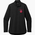 CROW HIGH SCHOOL Cougars Online Store <span class="pdp-name-mascot">CROW COUGARS</span> Port Authority Women's Carbon-Free 1/4 Zip Jacket Front Thumbnail