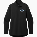 Bay College Norse <span class="pdp-name-mascot">Bay College Norse</span> Port Authority Women's Carbon-Free 1/4 Zip Jacket Front Thumbnail