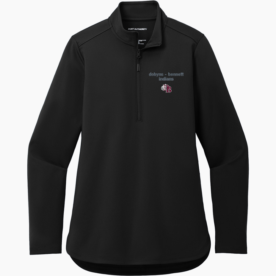 DOBYNS-BENNETT HIGH SCHOOL INDIANS <span class="pdp-name-mascot">DOBYNS - BENNETT INDIANS</span> Port Authority Women's Carbon-Free 1/4 Zip Jacket