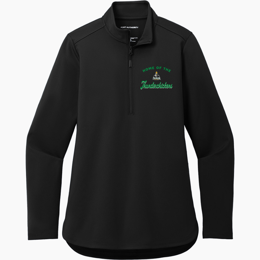 Doane Stuart Thunderchickens Thunderchickens <span class="pdp-name-mascot">Doane Stuart Thunderchickens</span> Port Authority Women's Carbon-Free 1/4 Zip Jacket