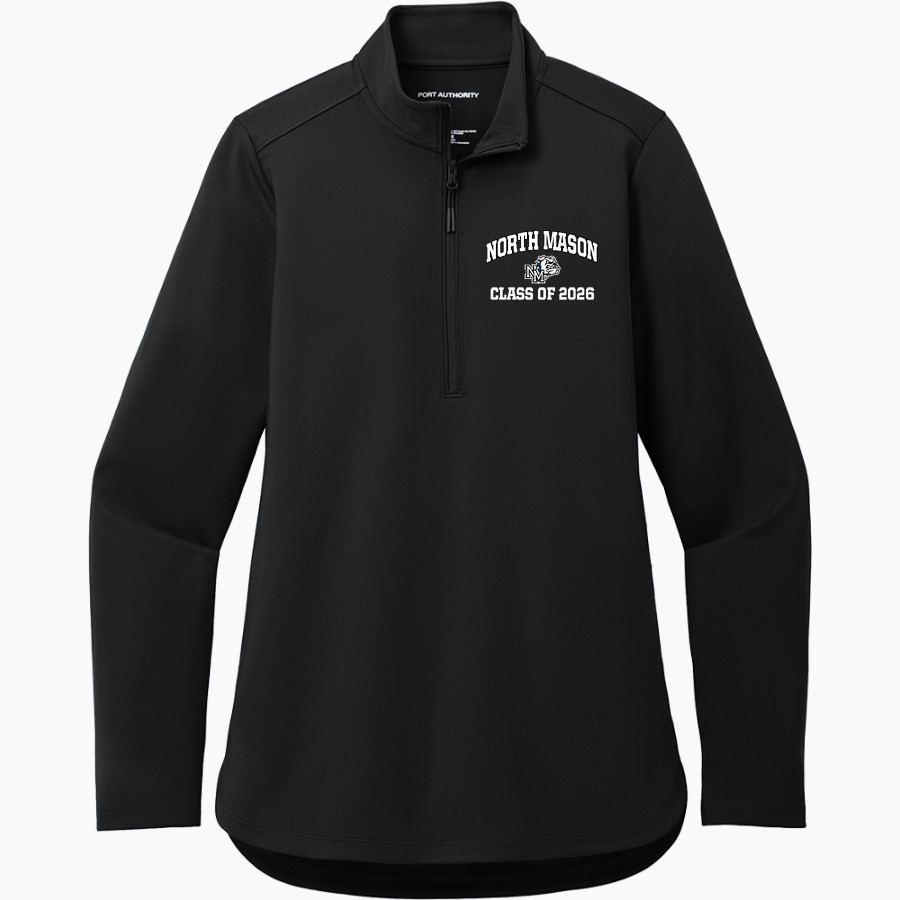 NORTH MASON HIGH SCHOOL BULLDOGS <span class="pdp-name-mascot">NORTH MASON BULLDOGS</span> Port Authority Women's Carbon-Free 1/4 Zip Jacket