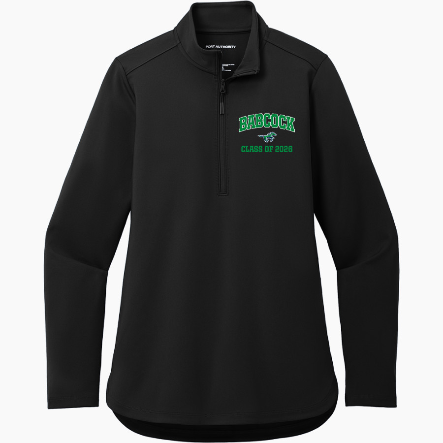 Babcock Trailblazers <span class="pdp-name-mascot">Babcock High School Trailblazers</span> Port Authority Women's Carbon-Free 1/4 Zip Jacket