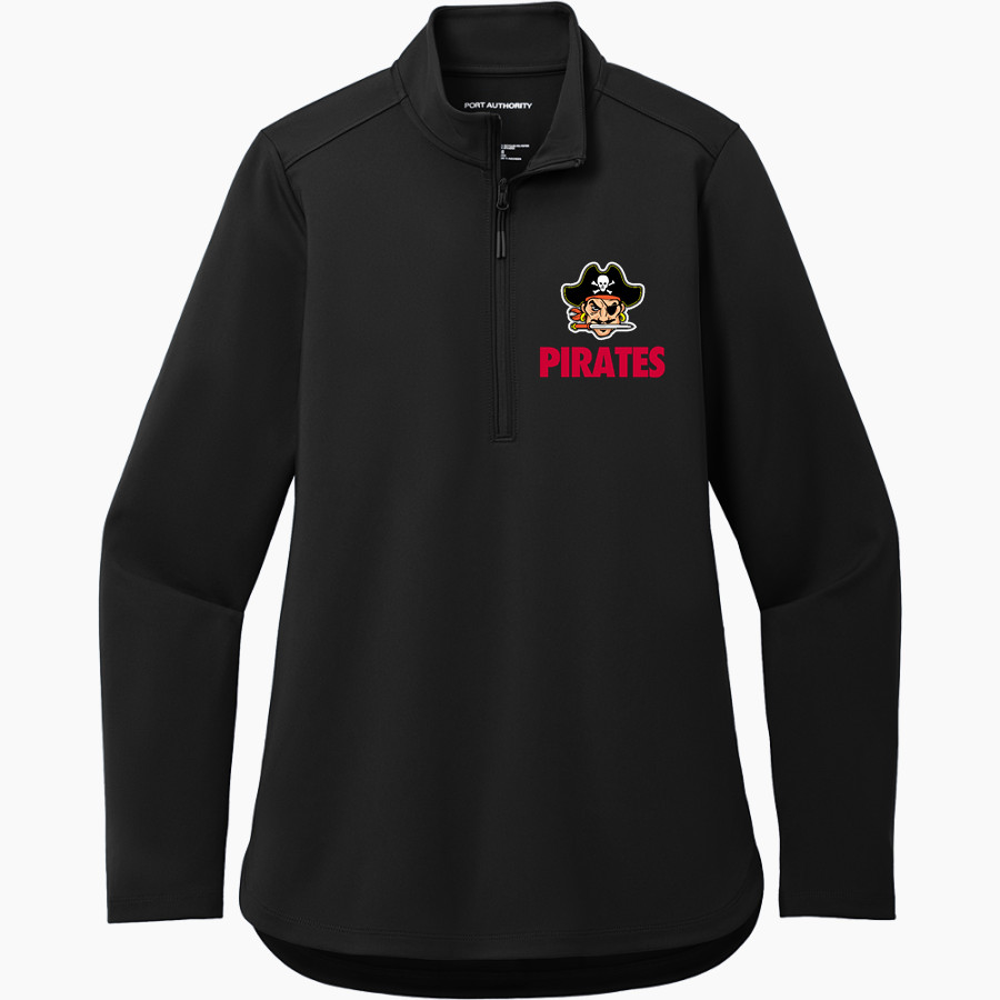 PECK COMMUNITY Pirates <span class="pdp-name-mascot">PECK COMMUNITY SCHOOLS Pirates</span> Port Authority Women's Carbon-Free 1/4 Zip Jacket
