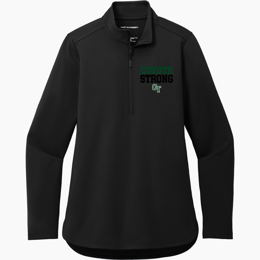 Old Town Coyotes <span class="pdp-name-mascot">Old Town Coyotes</span> Port Authority Women's Carbon-Free 1/4 Zip Jacket