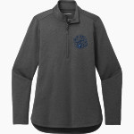 Manhattan Christian Thunder <span class="pdp-name-mascot">Manhattan Christian Thunder</span> Port Authority Women's Carbon-Free 1/4 Zip Jacket Front Thumbnail