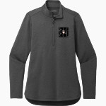 ABSAROKEE HIGH SCHOOL HUSKIES Port Authority Women's Carbon-Free 1/4 Zip Jacket Front Thumbnail
