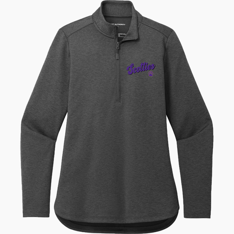 Ballston Spa Scotties The Official Online Store <span class="pdp-name-mascot">Baaston Spa Scotties</span> Port Authority Women's Carbon-Free 1/4 Zip Jacket