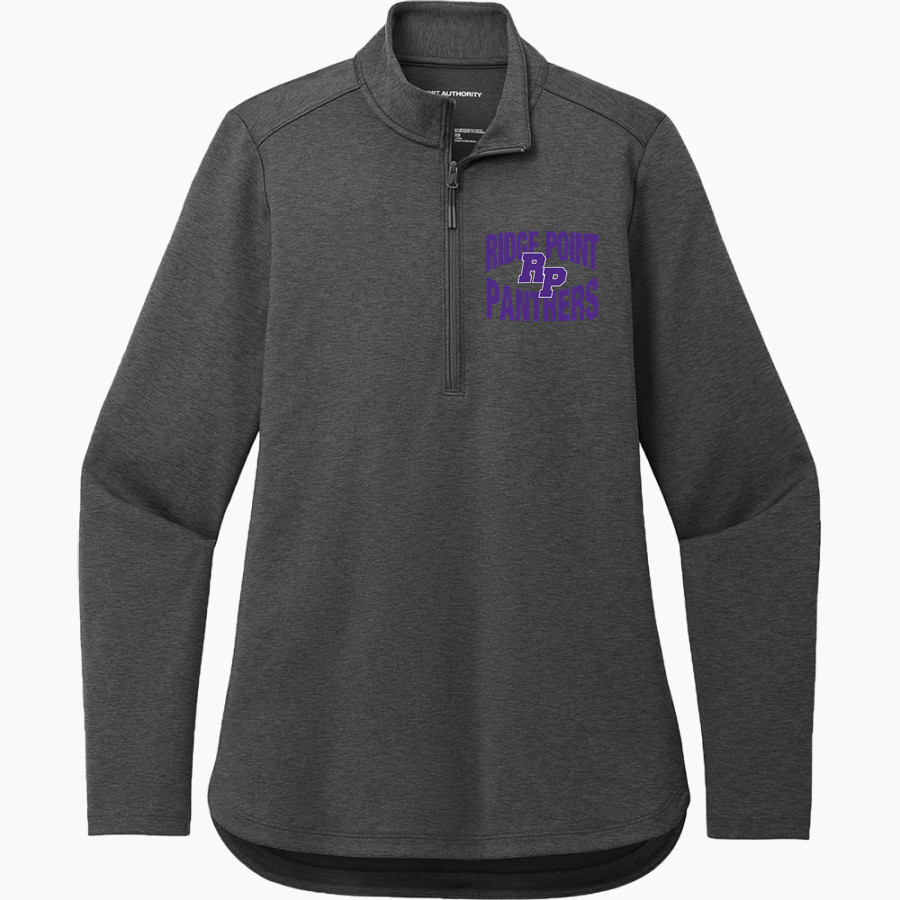 RIDGE POINT HIGH SCHOOL PANTHERS Port Authority Women's Carbon-Free 1/4 Zip Jacket