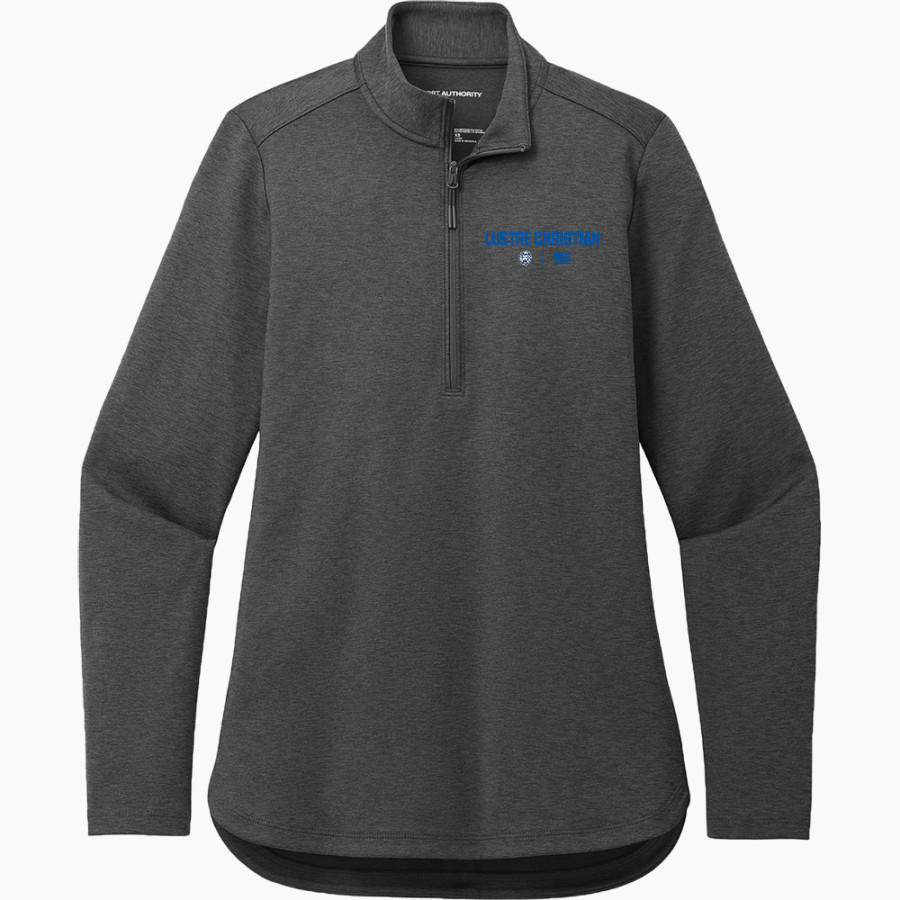 LUSTRE CHRISTIAN HIGH SCHOOL LIONS <span class="pdp-name-mascot">LUSTRE CHRISTIAN LIONS</span> Port Authority Women's Carbon-Free 1/4 Zip Jacket