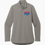 PAHOKEE HIGH SCHOOL BLUE DEVILS Port Authority Women's Carbon-Free 1/4 Zip Jacket Front Thumbnail