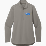 Tennessee State Tigers Port Authority Women's Carbon-Free 1/4 Zip Jacket Front Thumbnail